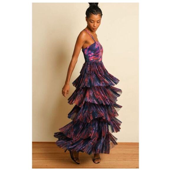 Hutch Dresses & Skirts - Anthropologie x Hutch - Avani Tiered Dress Size